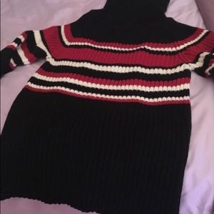 Turtleneck sweater from New York and Company.